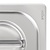 Vogue Stainless Steel Gastronorm Lid 1/6