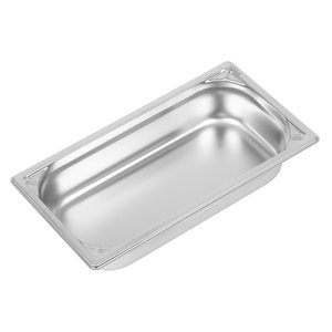 Vogue Stainless Steel Gastronorm Pan 1/3 65 mm Vogue Stainless Steel Gastronorm Pan 1/3 65 mm