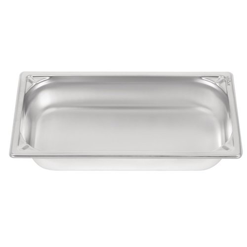 Vogue Stainless Steel Gastronorm Pan 1/3 65 mm Vogue Stainless Steel Gastronorm Pan 1/3 65 mm