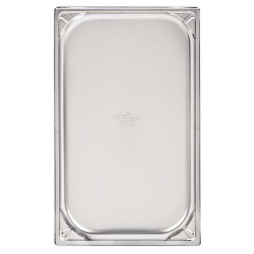 Vogue Stainless Steel Gastronorm Pan 1/1 20 mm Vogue Stainless Steel Gastronorm Pan 1/1 20 mm