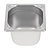 Vogue Stainless Steel Gastronorm Pan 1/6 150 mm