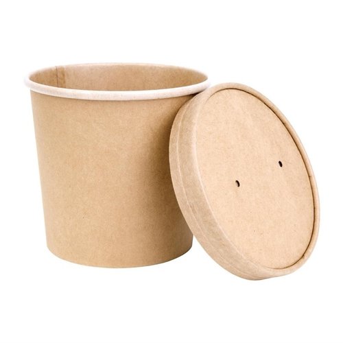 Fiesta Green Compostable Soup Containers 118mm 740ml / 26oz (Pack of 500) Fiesta Green Compostable Soup Containers 118mm 740ml / 26oz (Pack of 500)