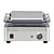 Buffalo Single Cast Iron Contact Grill, Smooth Grill Plate, 300 x 226 mm, 2,2 kW