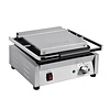 Buffalo Single Cast Iron Contact Grill, Smooth Grill Plate, 300 x 226 mm, 2,2 kW