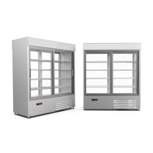 XXLselect Double Glass Door Refrigerator 1400 L, +2 °C to +10 °C XXLselect Double Glass Door Refrigerator 1400 L, +2 °C to +10 °C