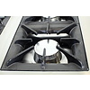 Resto Quality Gas Cooker with 4 Burners on an Open Base, 32,8 kW