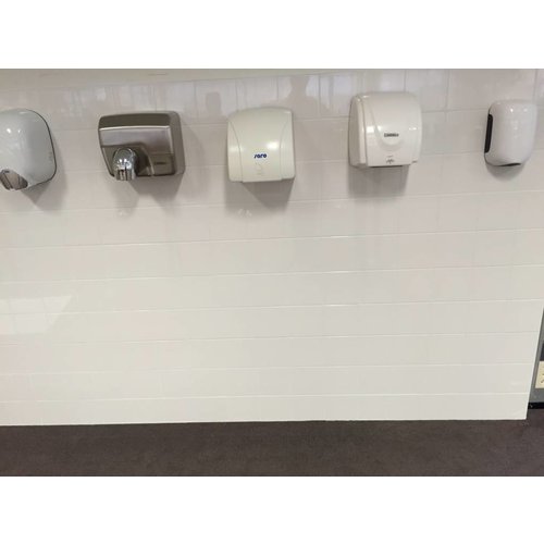 Saro Automatyczna Suszarka do rąk na podczerwień 1,5 kW, srebrna Saro Automatyczna Suszarka do rąk na podczerwień 1,5 kW, srebrna