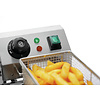 Bartscher Frytownica elektryczna 2-komorowa nastawna 2 x 4 L, 4 kW Bartscher Frytownica elektryczna 2-komorowa nastawna 2 x 4 L, 4 kW