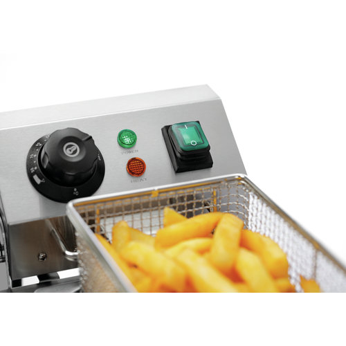 Bartscher Frytownica elektryczna 2-komorowa nastawna 2 x 4 L, 4 kW Bartscher Frytownica elektryczna 2-komorowa nastawna 2 x 4 L, 4 kW