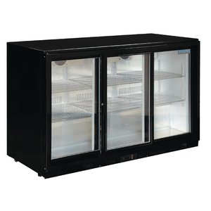Polar Refrigeration  G-Series Back Bar Cooler with Sliding Doors 330Ltr
