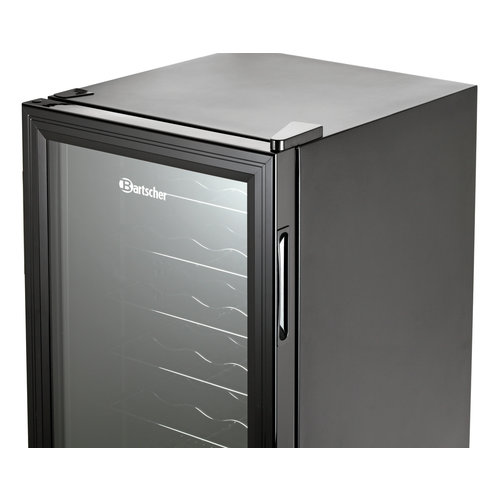 Bartscher Bartscher Chłodziarka barowa z drzwiami uchylnymi, od 2 °C do 10 °C, 88 L, czarna Bartscher Bartscher Chłodziarka barowa z drzwiami uchylnymi, od 2 °C do 10 °C, 88 L, czarna