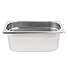 Vogue Stainless Steel Gastronorm Container 1/4 100 mm (Pack of 5) Vogue Stainless Steel Gastronorm Container 1/4 100 mm (Pack of 5)
