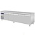 Diamond Five Door Refrigerated Table 700 L, from -2 °C to 8 °C, Side-Mounted Compressor, Ventilated