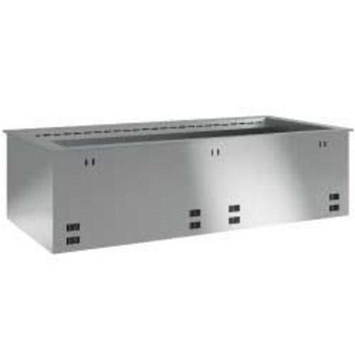Diamond Element sink refrigerated, ventilated 4x GN 1/1 (without hermetic unit) Diamond Element sink refrigerated, ventilated 4x GN 1/1 (without hermetic unit)