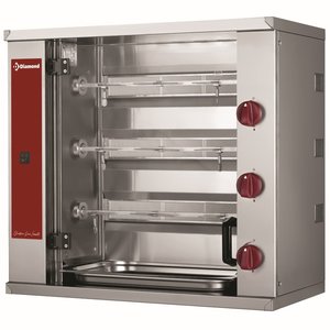 Diamond Rożen gazowy z 3 rusztami, 9 kurczaków, 10320 kcal/h