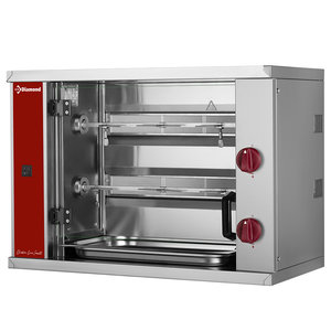 Diamond Rożen gazowy z 2 rusztami, 6 kurczaków, 6860 kcal/h