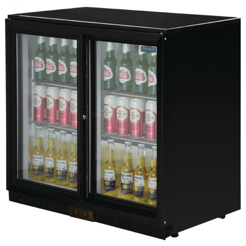 Polar Refrigeration G-Series Back Bar Cooler with Sliding Doors 208Ltr Polar Refrigeration G-Series Back Bar Cooler with Sliding Doors 208Ltr