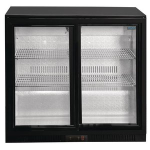 Polar Refrigeration  G-Series Back Bar Cooler with Sliding Doors 208Ltr