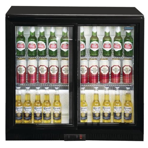 Polar Refrigeration G-Series Back Bar Cooler with Sliding Doors 208Ltr Polar Refrigeration G-Series Back Bar Cooler with Sliding Doors 208Ltr