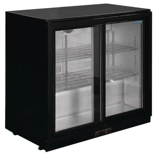 Polar Refrigeration G-Series Back Bar Cooler with Sliding Doors 208Ltr Polar Refrigeration G-Series Back Bar Cooler with Sliding Doors 208Ltr