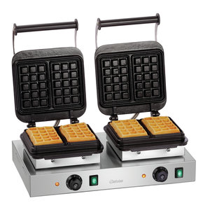 Bartscher Double Belgian Waffle Maker, 4,4 kW Bartscher Double Belgian Waffle Maker, 4,4 kW