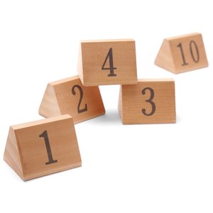 Hendi Table signs numbered Hendi Table signs numbered