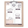 Hendi Podkładka pod kartę menu 125x180 mm