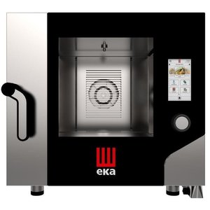 EKA Piec konwekcyjno-parowy z sondą, natryskiem i systemem myjącym 5 x GN 1/1, elektryczny 7,8 kW