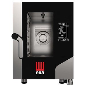 EKA Piec konwekcyjno-parowy z natryskiem i systemem myjącym 6 x GN 2/3, elektryczny 5,2 kW