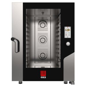 EKA Convection steam oven Millennial Touch Screen BAKERY 10 x 600 x 400 electric, with direct shower, touch screen, with washing system and probe EKA Convection steam oven Millennial Touch Screen BAKERY 10 x 600 x 400 electric, with direct shower, touch screen, with washing system and probe
