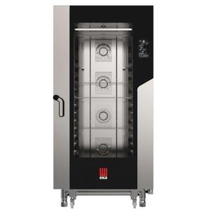 EKA Convection steam oven Millennial Black Mask BAKERY 16 x 600 x 400 electric, direct spraying, electronically controlled EKA Convection steam oven Millennial Black Mask BAKERY 16 x 600 x 400 electric, direct spraying, electronically controlled