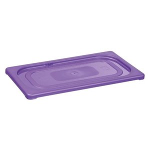 Hendi Polypropylene Gastronorm Lid 1/9, Purple