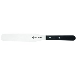 Hendi 200 mm flat spatula for lubricating dough, CREME Hendi 200 mm flat spatula for lubricating dough, CREME