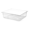 Hendi Polycarbonate Gastronorm Container 2/1 200 mm, Transparent