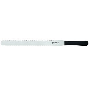 Hendi Nóż ząbkowany z 2 stron 350 mm, Creme Hendi Nóż ząbkowany z 2 stron 350 mm, Creme
