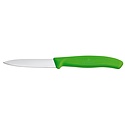 Victorinox Nóż do jarzyn 80 mm, Swiss Classic z gładkim ostrzem Zielony