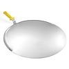 Lilly Codroipo Stainless Steel Pizza Peel Ø330x500 mm, Round, Yellow