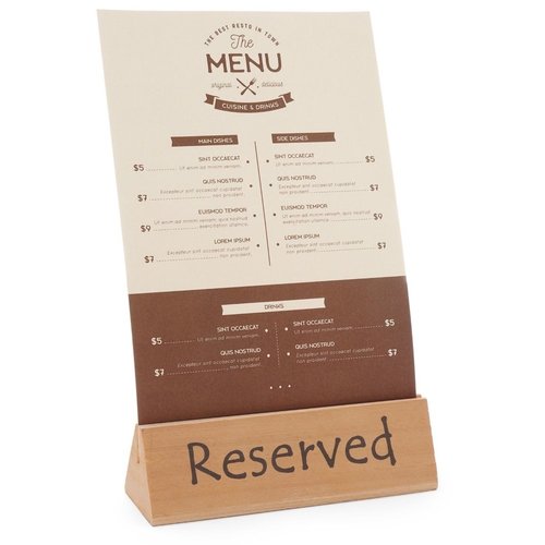 Hendi Table sign reserved