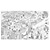 Hendi Papier pergaminowy nadruk kuchnia 258x425 mm 500 arkuszy