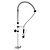 Hendi Single Hole Deck Mounted Pre-Rinse Faucet, Height 1030 mm