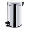Hendi 30 L Round Stainless Steel Pedal Bin, Lift Lid
