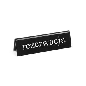 Hendi Table sign reserved Hendi Table sign reserved