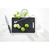 Hendi Polyethylene Cutting Board 200 x 300 mm Black with Handle