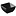 Hendi Square melamine bowl black 190x190 mm
