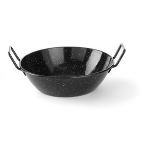 Hendi Wyprzedaż - Patelnia do Paelli ze stali emaliowanej Ø245 mm