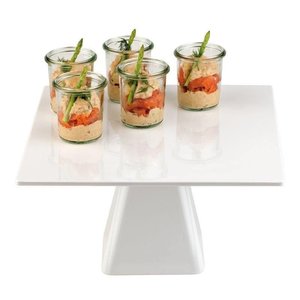 Hendi Melamine cake plate 310x310 x (H) 80 mm