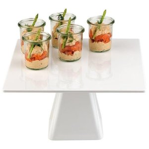 Hendi Melamine cake plate 310x310x (H) 160 mm