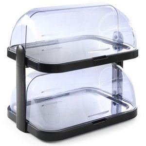 Hendi Double Rectangular Roll Top Cool Buffet Display 440 x 320 mm