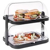 Hendi Double Rectangular Roll Top Cool Buffet Display 440 x 320 mm