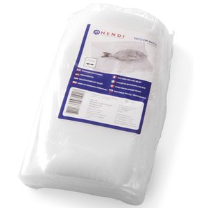 Hendi Knurled bags for cooking for a vacuum packing machine, dim. 200x300 mm, pack of 100 pcs Hendi Knurled bags for cooking for a vacuum packing machine, dim. 200x300 mm, pack of 100 pcs